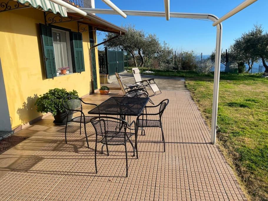 Vila Casa Vista Mare - Superb Garden And Parking Included Imperia Exteriér fotografie