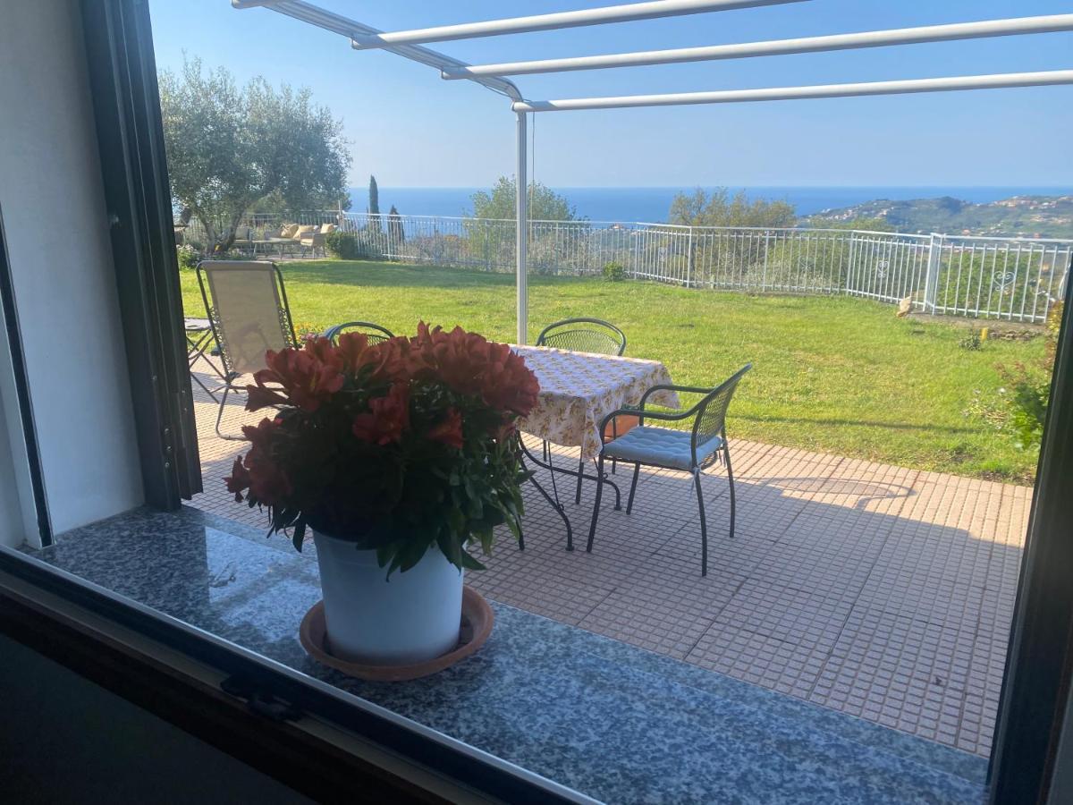 Vila Casa Vista Mare - Superb Garden And Parking Included Imperia Exteriér fotografie