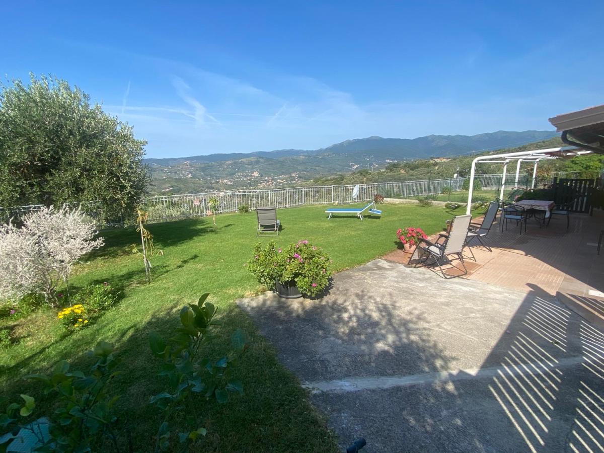 Vila Casa Vista Mare - Superb Garden And Parking Included Imperia Exteriér fotografie