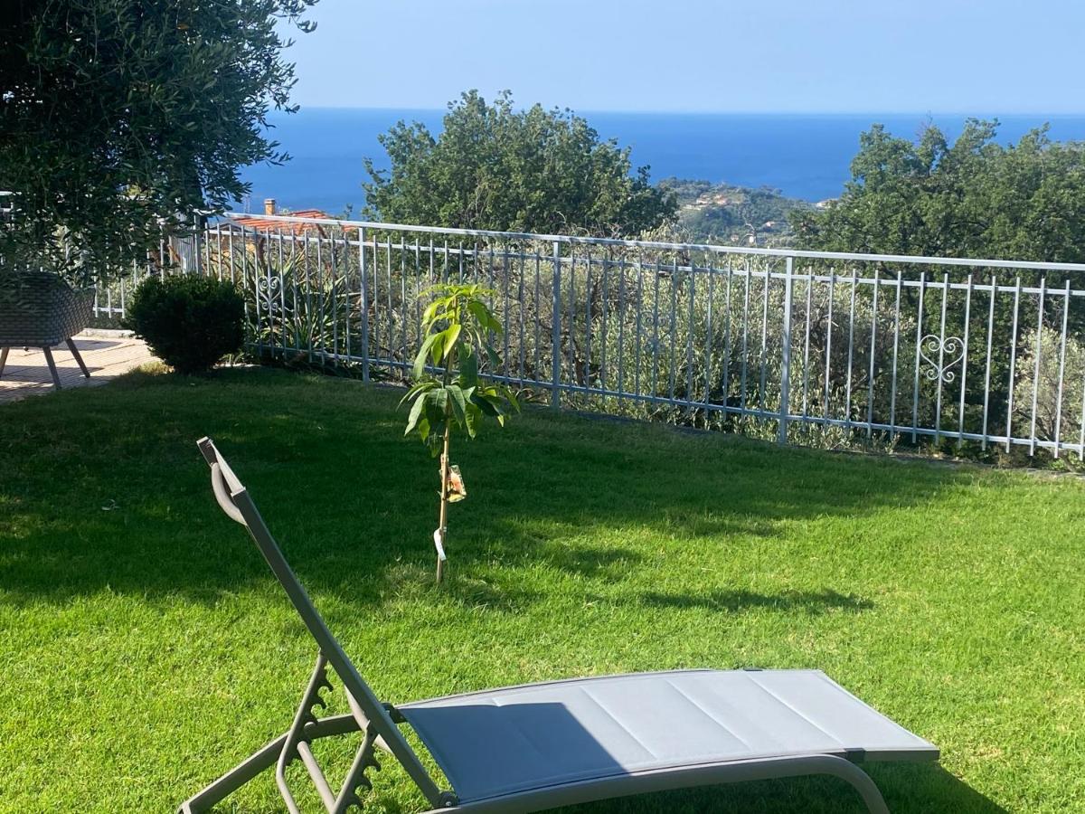 Vila Casa Vista Mare - Superb Garden And Parking Included Imperia Exteriér fotografie