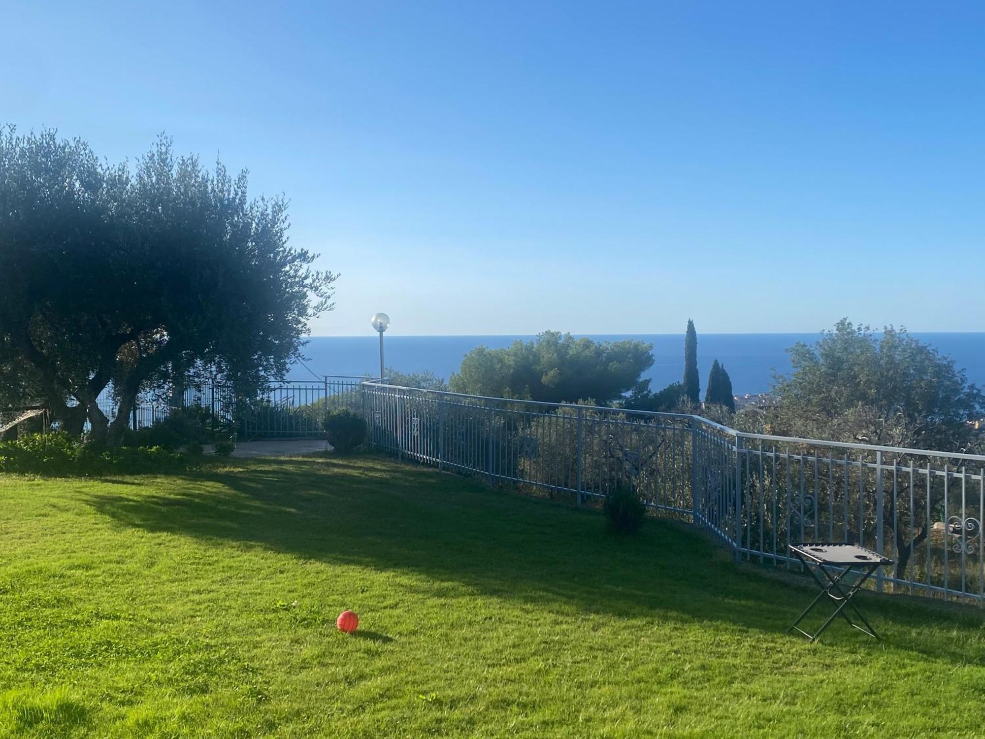 Vila Casa Vista Mare - Superb Garden And Parking Included Imperia Exteriér fotografie